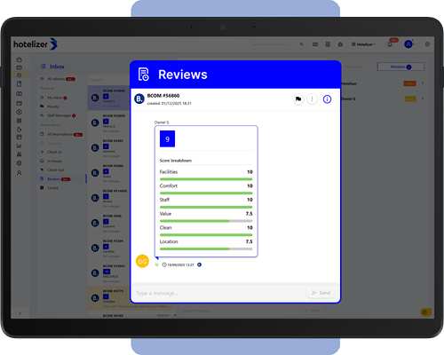 Manage your Booking.com reviews with ease